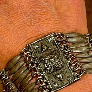 Vintage Mexico Silver Link Bracelet